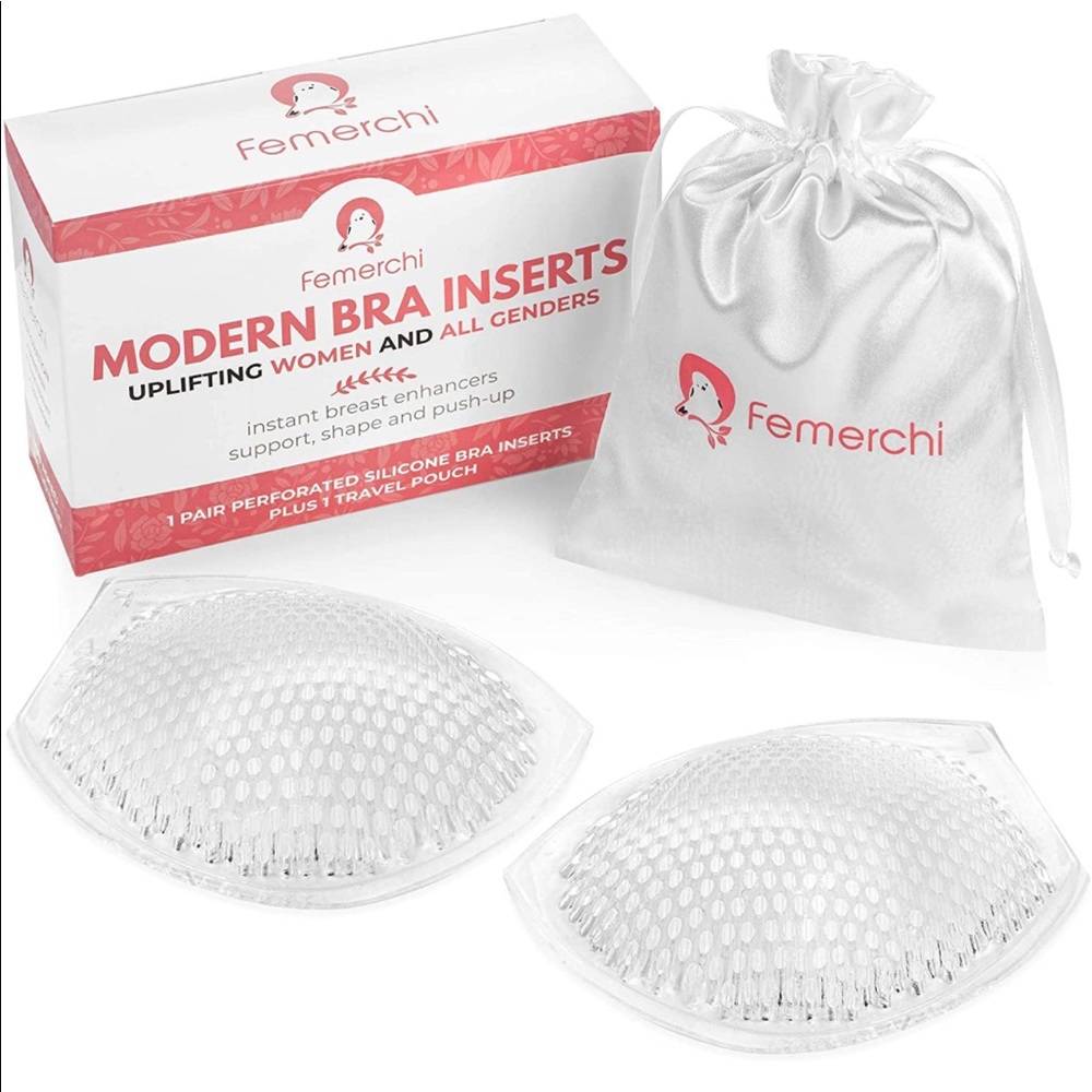 Silicon gel adhesive bra enhancement
